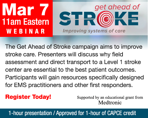 March 7 Webinar - Get Ahead of Stroke